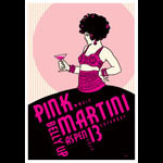 Scrojo Pink Martini Poster