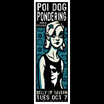 Scrojo Poi Dog Pondering Poster