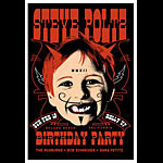 Scrojo Steve Poltz Birthday Party Poster