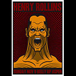 Scrojo Henry Rollins Poster