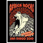 Scrojo Africa Rocks San Diego Zoo Summer 2017 New Baboon Habitat Opening Poster