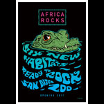 Scrojo Africa Rocks San Diego Zoo Summer 2017 New Crocodile Habitat Opening Poster