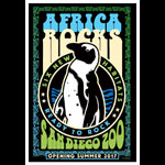 Scrojo Africa Rocks San Diego Zoo Summer 2017 New Penguin Habitat Opening Poster