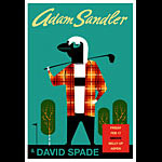 Scrojo Adam Sandler and David Spade Poster