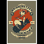 Scrojo The Brian Setzer Orchestra Poster