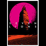 Scrojo Seven Lions Poster