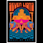 Scrojo Seven Lions Poster