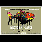 Scrojo Music Art-Dance Gulf Restoration Network Fundraiser featuring Shark Attack Poster