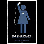 Scrojo Live Band Karaoke Poster