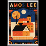 Scrojo Amos Lee Autographed Poster