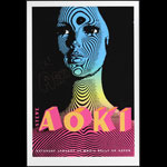 Scrojo Steve Aoki Autographed Poster