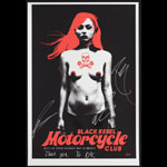 Scrojo Black Rebel Motorcycle Club Autographed Poster