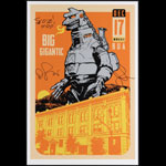 Scrojo Big Gigantic Autographed Poster
