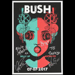 Scrojo Bush Autographed Poster