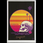 Scrojo Chris Lorenzo Autographed Poster