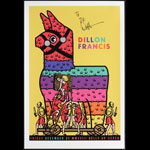 Scrojo Dillon Francis Autographed Poster