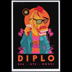Scrojo Diplo Autographed Poster