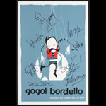 Scrojo Gogol Bordello Autographed Poster