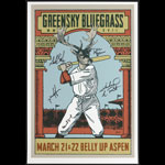 Scrojo Greensky Bluegrass Autographed Poster