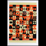 Scrojo The Head and the Heart Autographed Poster