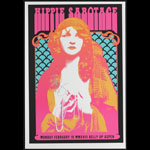 Scrojo Hippie Sabotage Autographed Poster