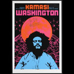 Scrojo Kamasi Washington Autographed Poster