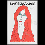 Scrojo Lake Street Dive Autographed Poster