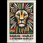 Scrojo Damian Marley and Stephen Marley Autographed Poster