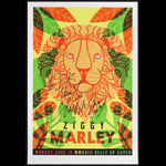 Scrojo Ziggy Marley Autographed Poster