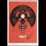 Scrojo Mau P Autographed Poster