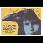 Scrojo Old Crow Medicine Show Autographed Poster