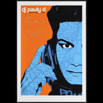 Scrojo DJ Pauly D Autographed Poster