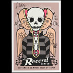 Scrojo The Record Company Autographed Poster