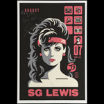 Scrojo SG Lewis Autographed Poster
