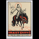 Scrojo Shakey Graves Autographed Poster
