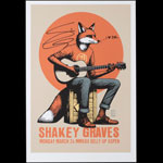 Scrojo Shakey Graves Autographed Poster