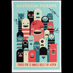 Scrojo Silversun Pickups Autographed Poster