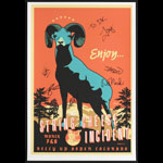 Scrojo The String Cheese Incident Autographed Poster