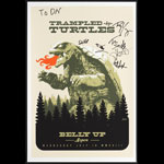 Scrojo Trampled by Turtles Autographed Poster