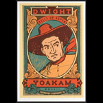 Scrojo Dwight Yoakam Autographed Poster