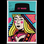 Scrojo ZZ Ward Autographed Poster