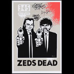 Scrojo Zeds Dead Autographed Poster
