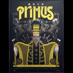 D.Kaskett Studios Primus Plays Rush - A Tribute To Kings - Silver Mirror Foil Variant Poster