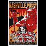 Scrojo Nashville Pussy Roller Derby Poster