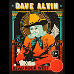 Scrojo Dave Alvin Poster