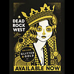 Scrojo Dead Rock West - Glitter and Gold 2019 Album Release Promo Poster