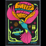 Scrojo Jimmy Buffett and the Coral Reefer Band - Jason Mraz Poster