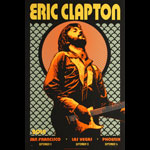 Scrojo Eric Clapton 2019 United States Tour Poster