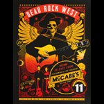 Scrojo Dead Rock West Record Release Show Poster