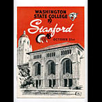 1953 Stanford vs Washington State College Football Program